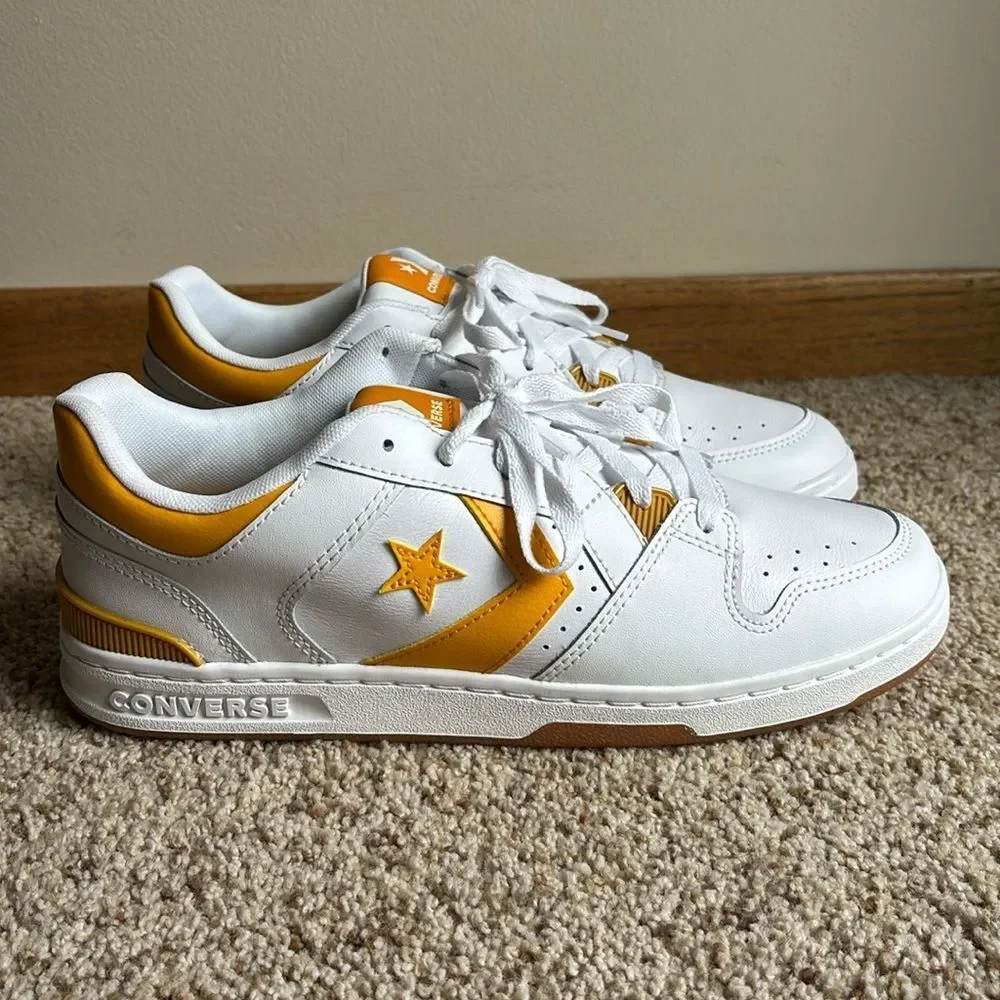 NEW 2025 Converse CL98 Archives Lifestyle 1998 Low Top Shoes White Yellow Sunny - Picture 3 of 7